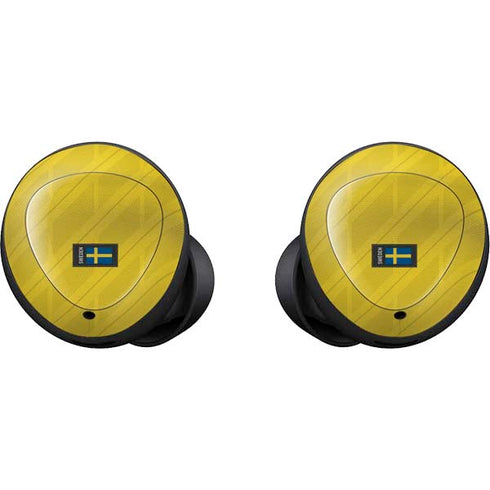 Sweden Soccer Flag Galaxy Buds Skin
